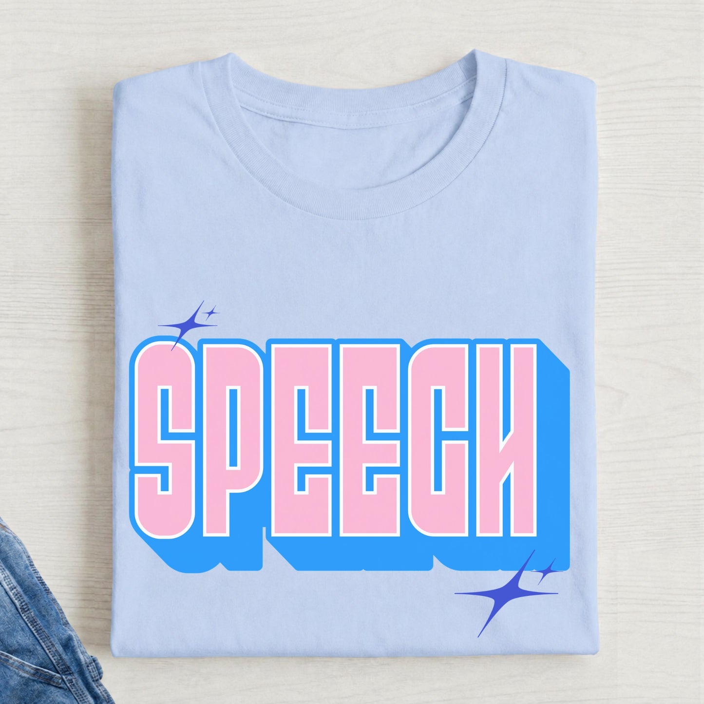 Speech y2k t-shirt