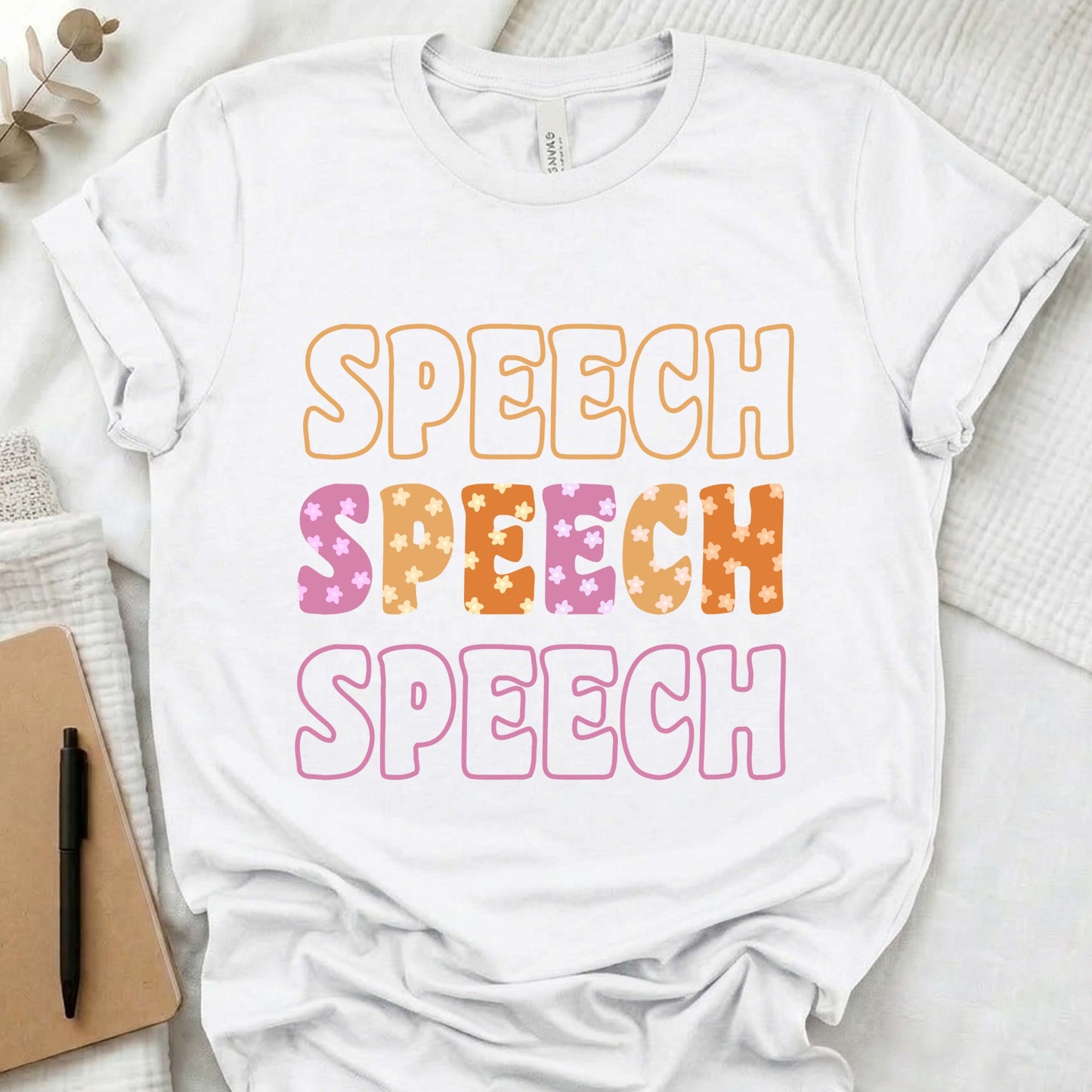 Retro daisy Speech Therapy Shirt