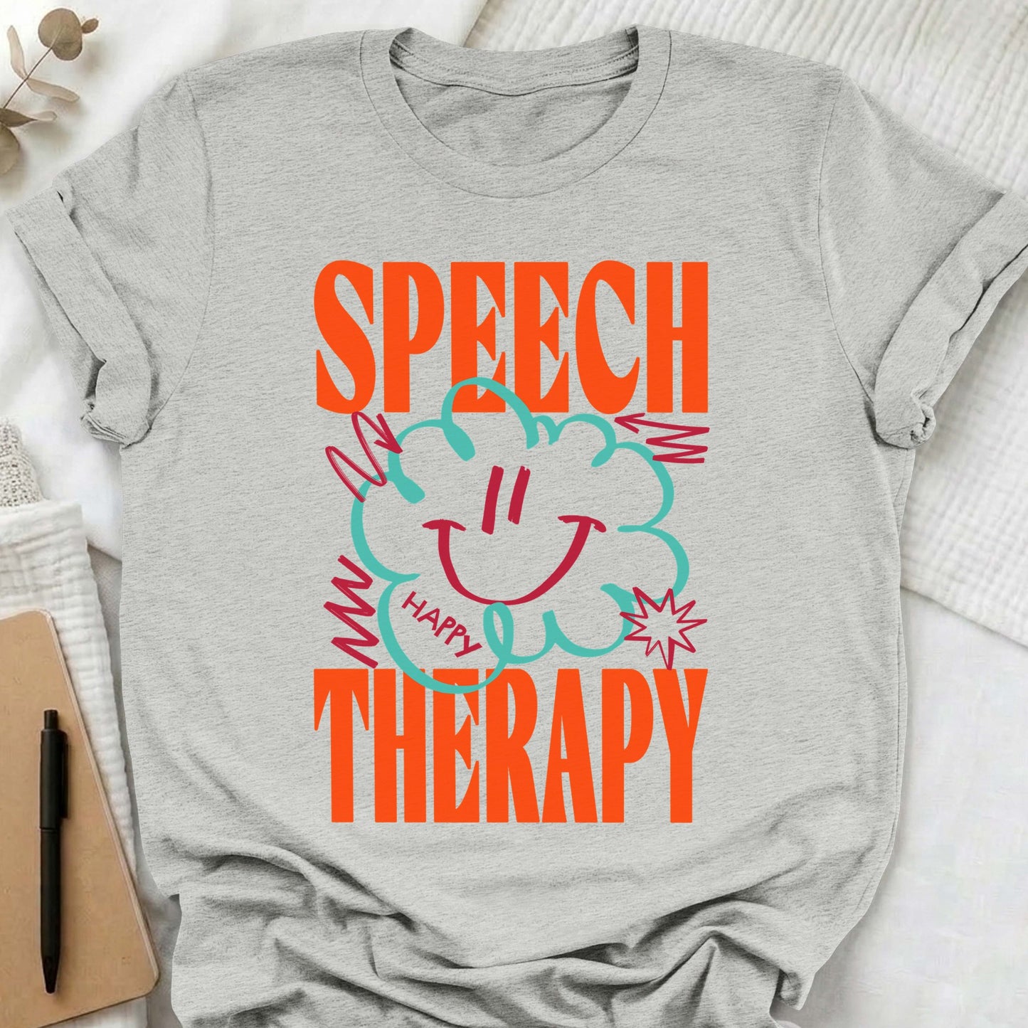Speech Therapy retro 90s t-shirt