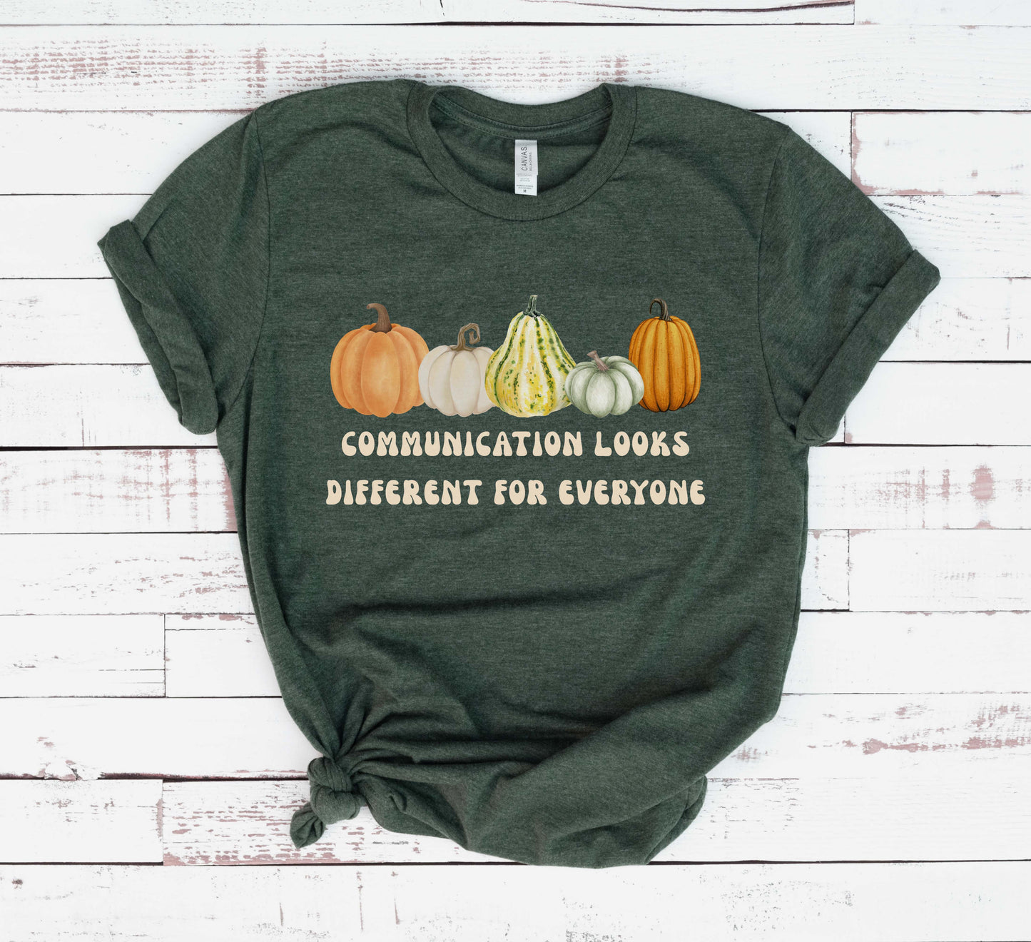 pumpkin speech t-shirt