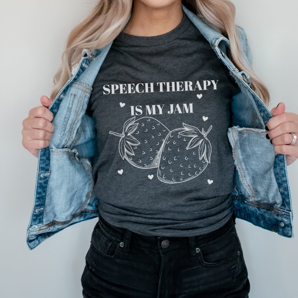 Speech Therapy Is My Jam t-shirt