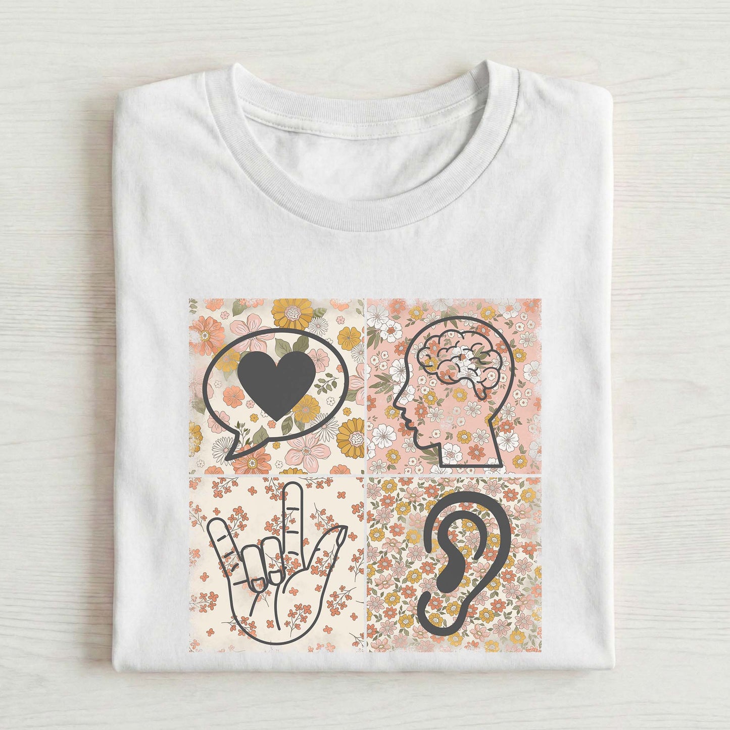 floral icon slp shirt