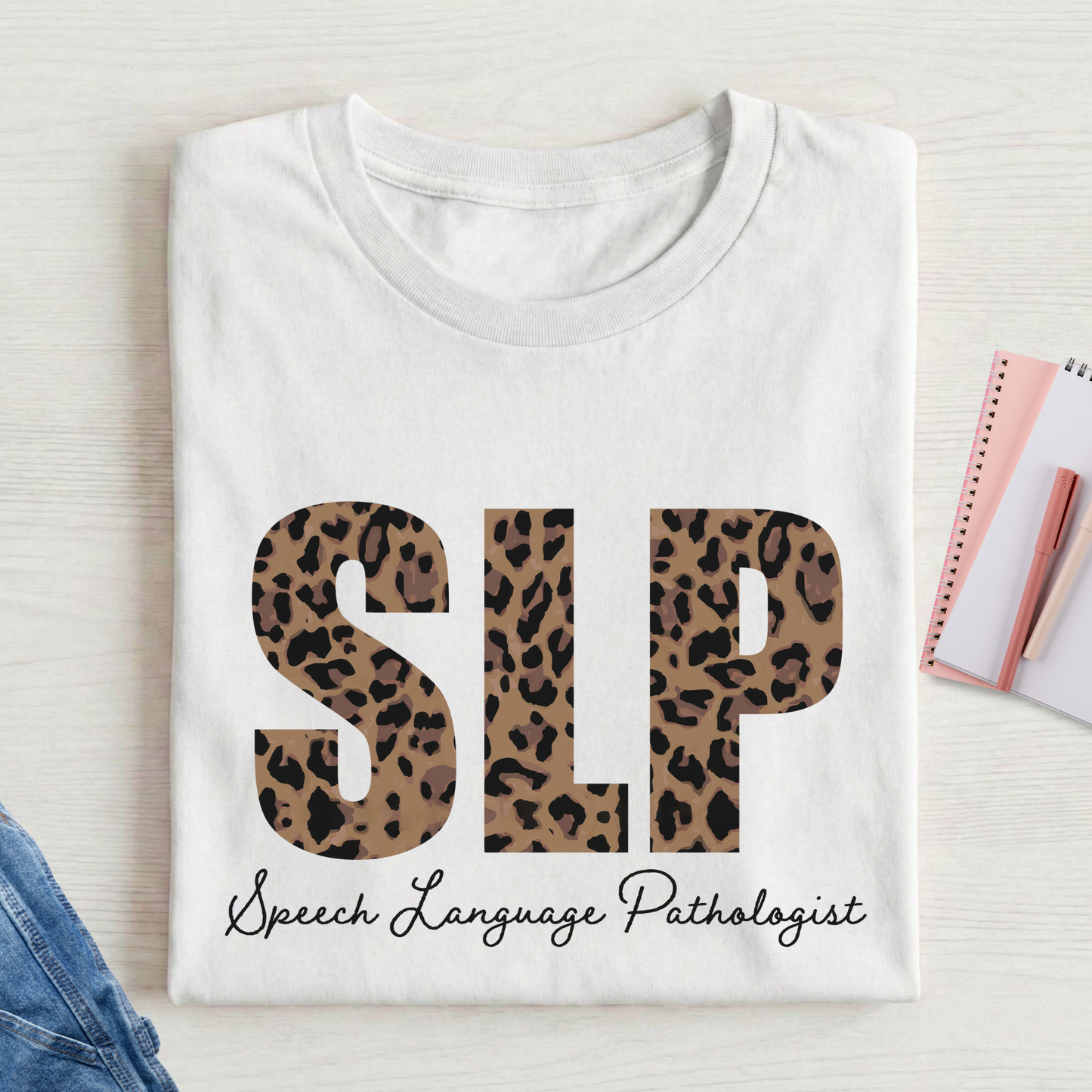 Leopard Speech Therapy Shirt