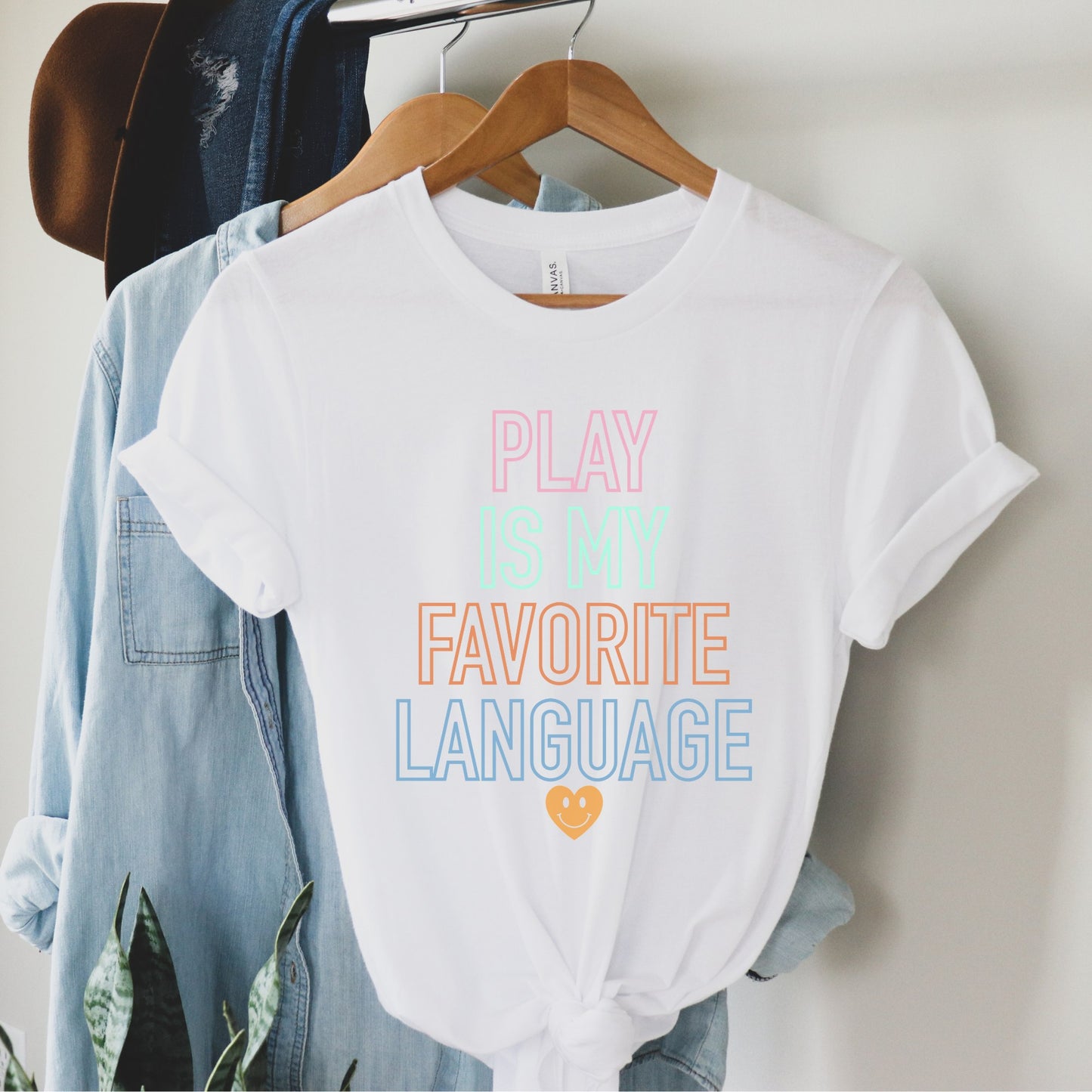 Retro Play is my favorite language shirt