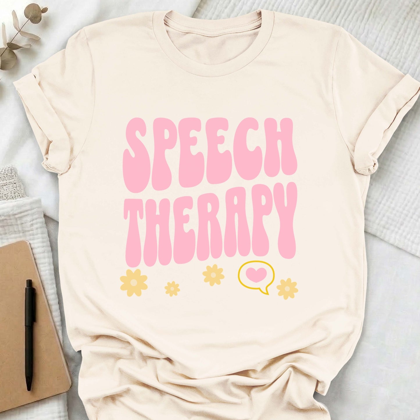 Speech Therapy retro cute t-shirt