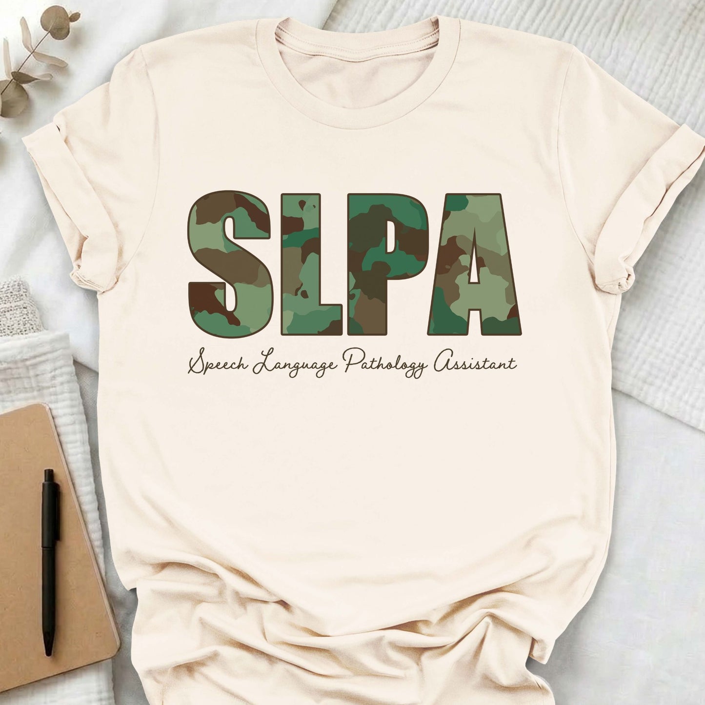 Camo SLPA t-shirt