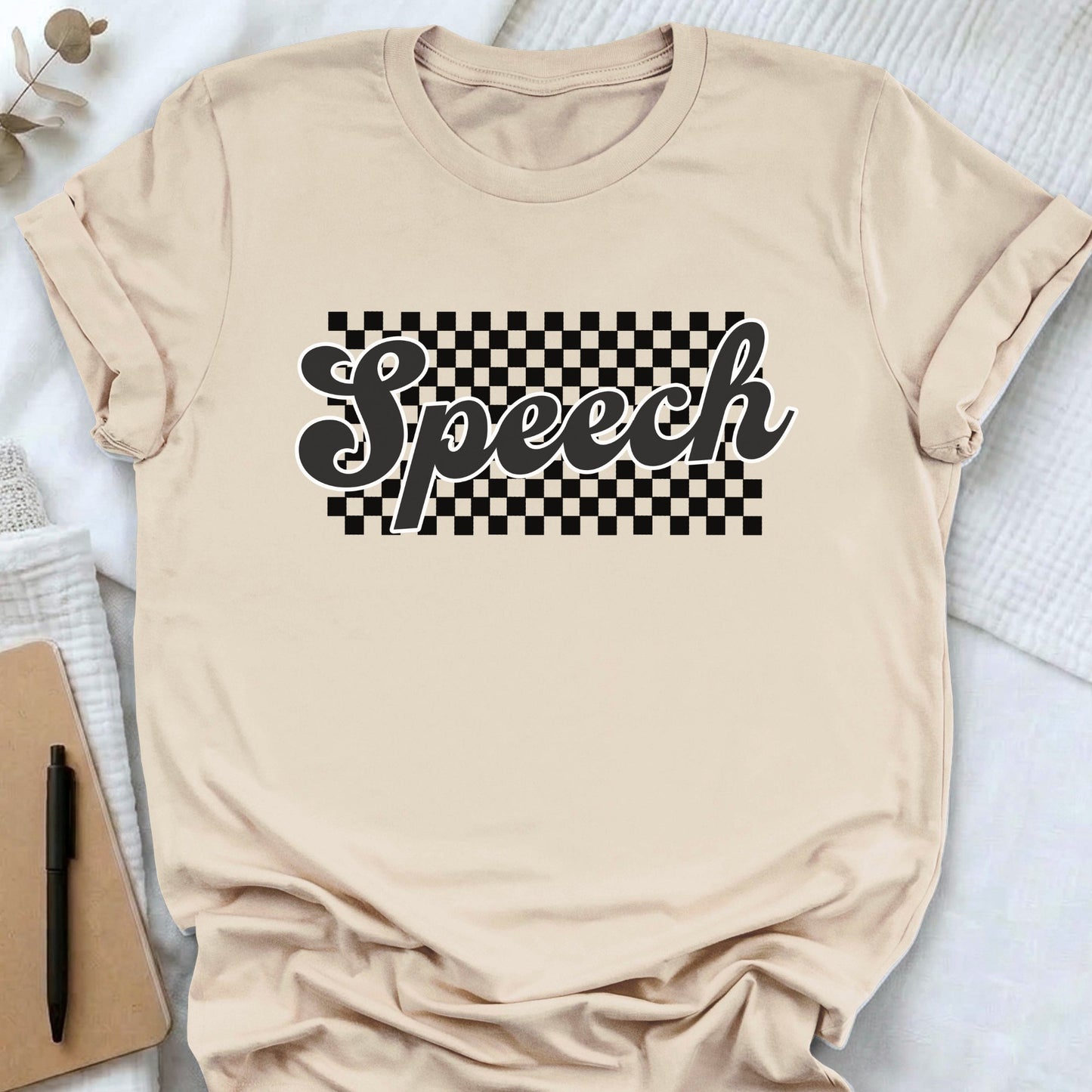 retro speech shirt