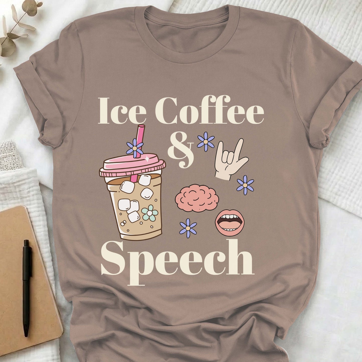 Speech and Ice Coffee shirt