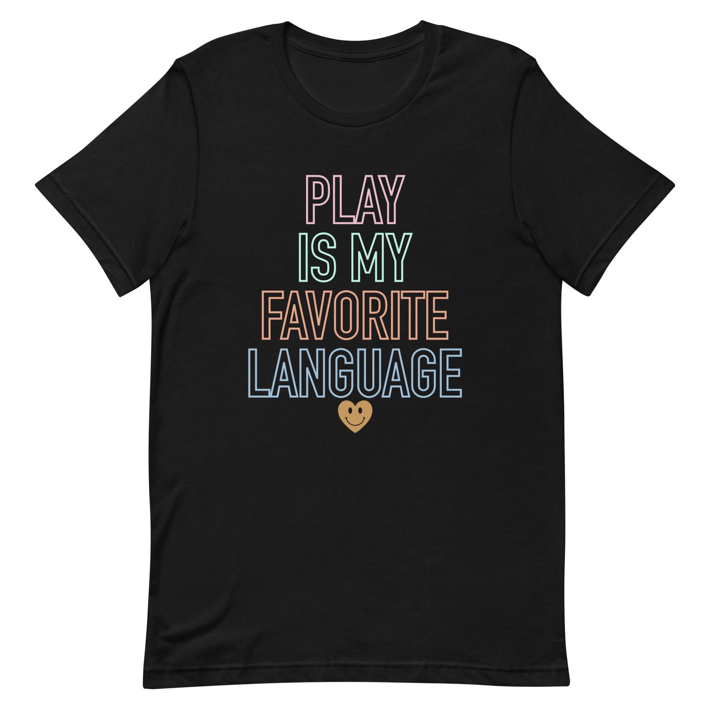 Retro Play is my favorite language shirt