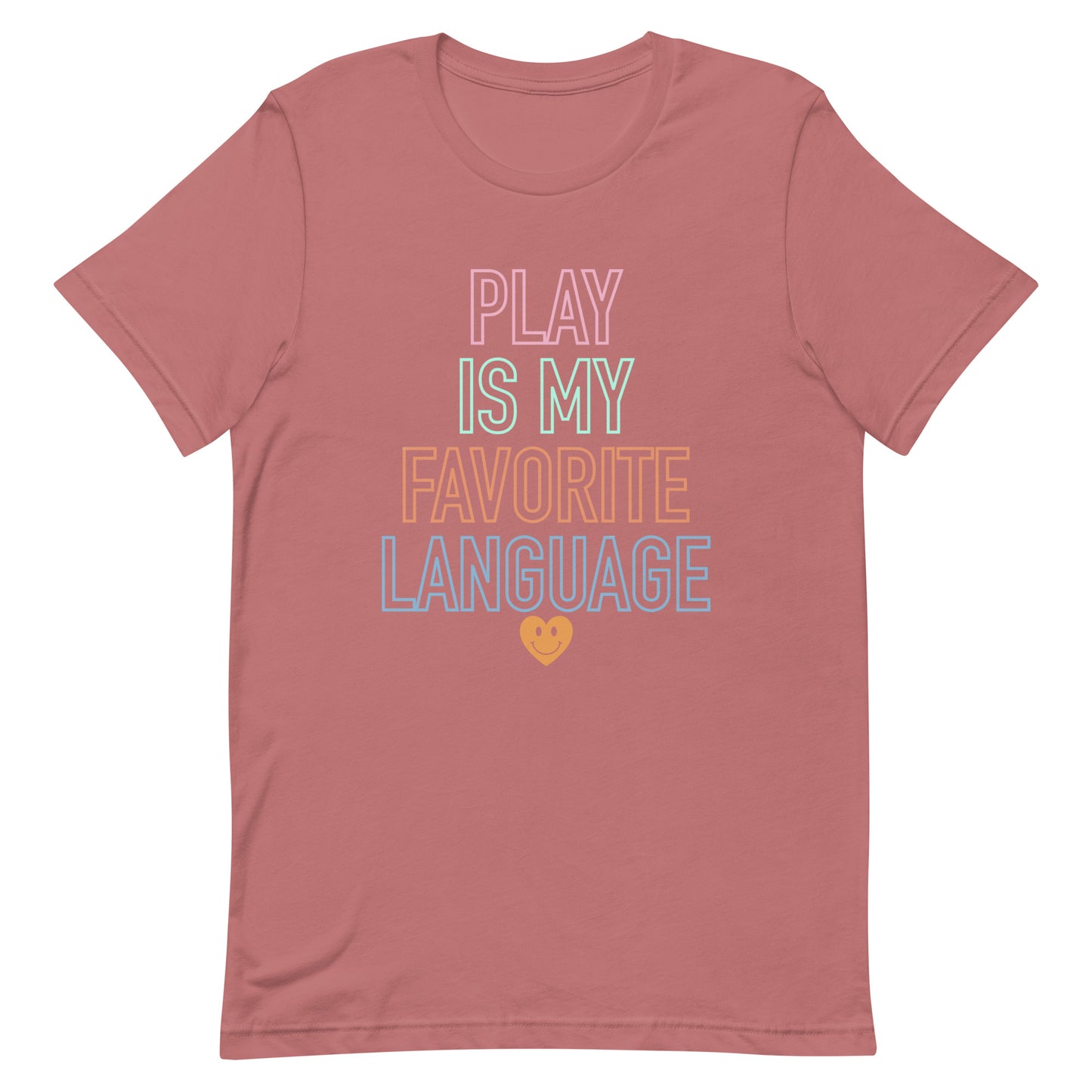 Retro Play is my favorite language shirt