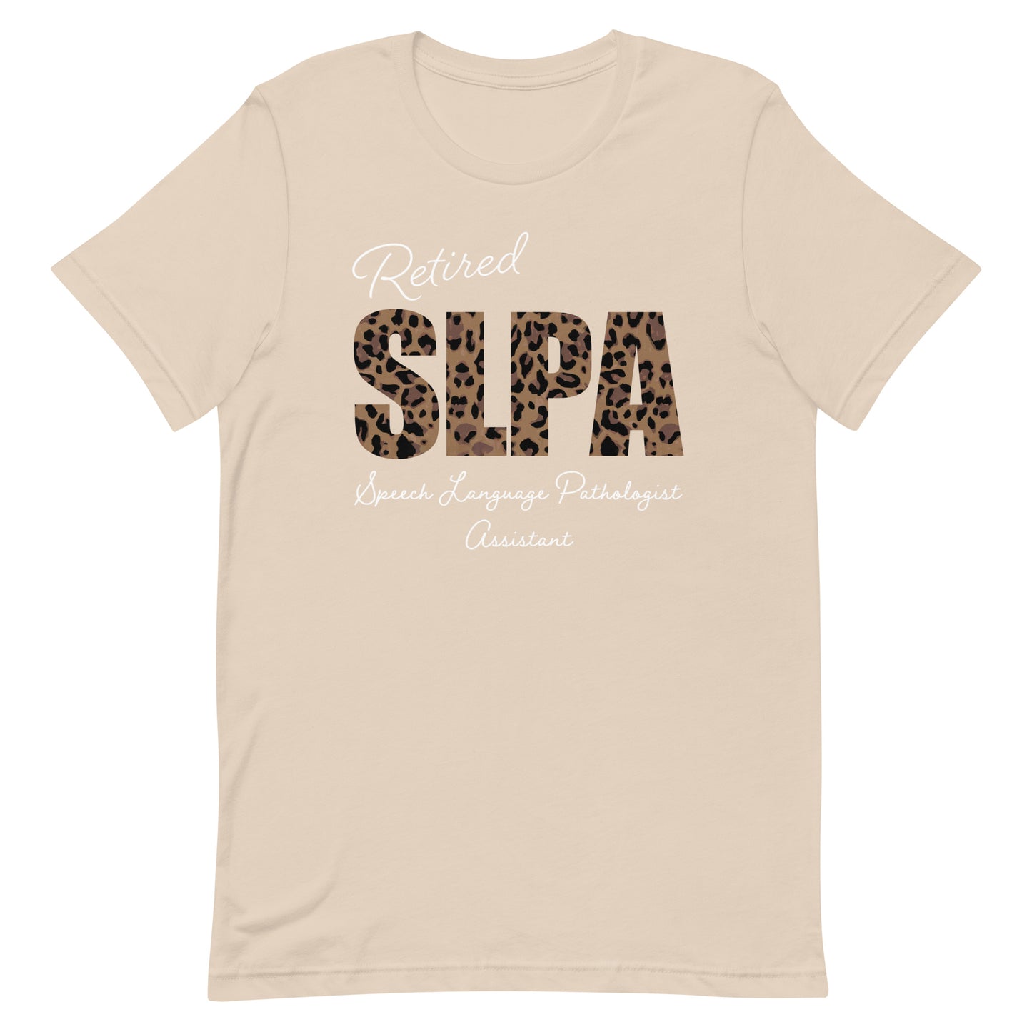 Retired leopard SLPA shirt