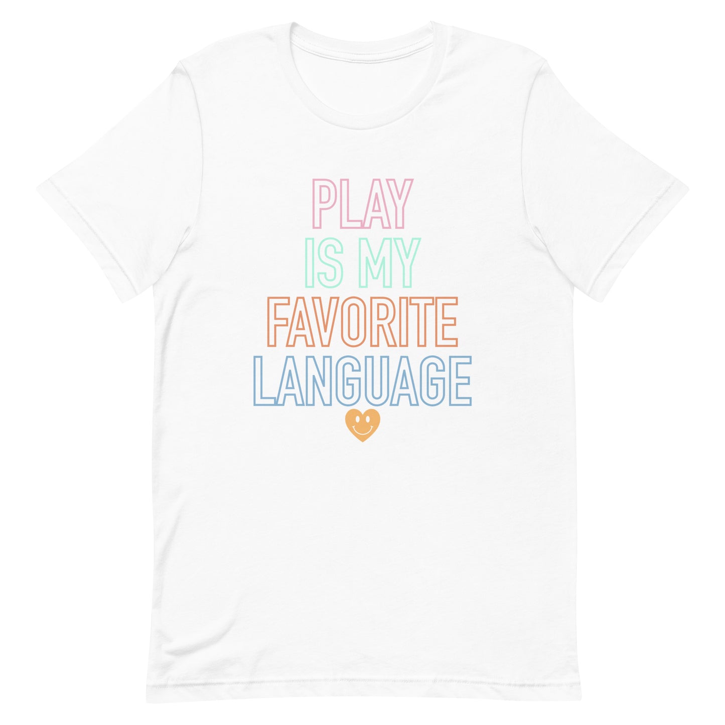 Retro Play is my favorite language shirt