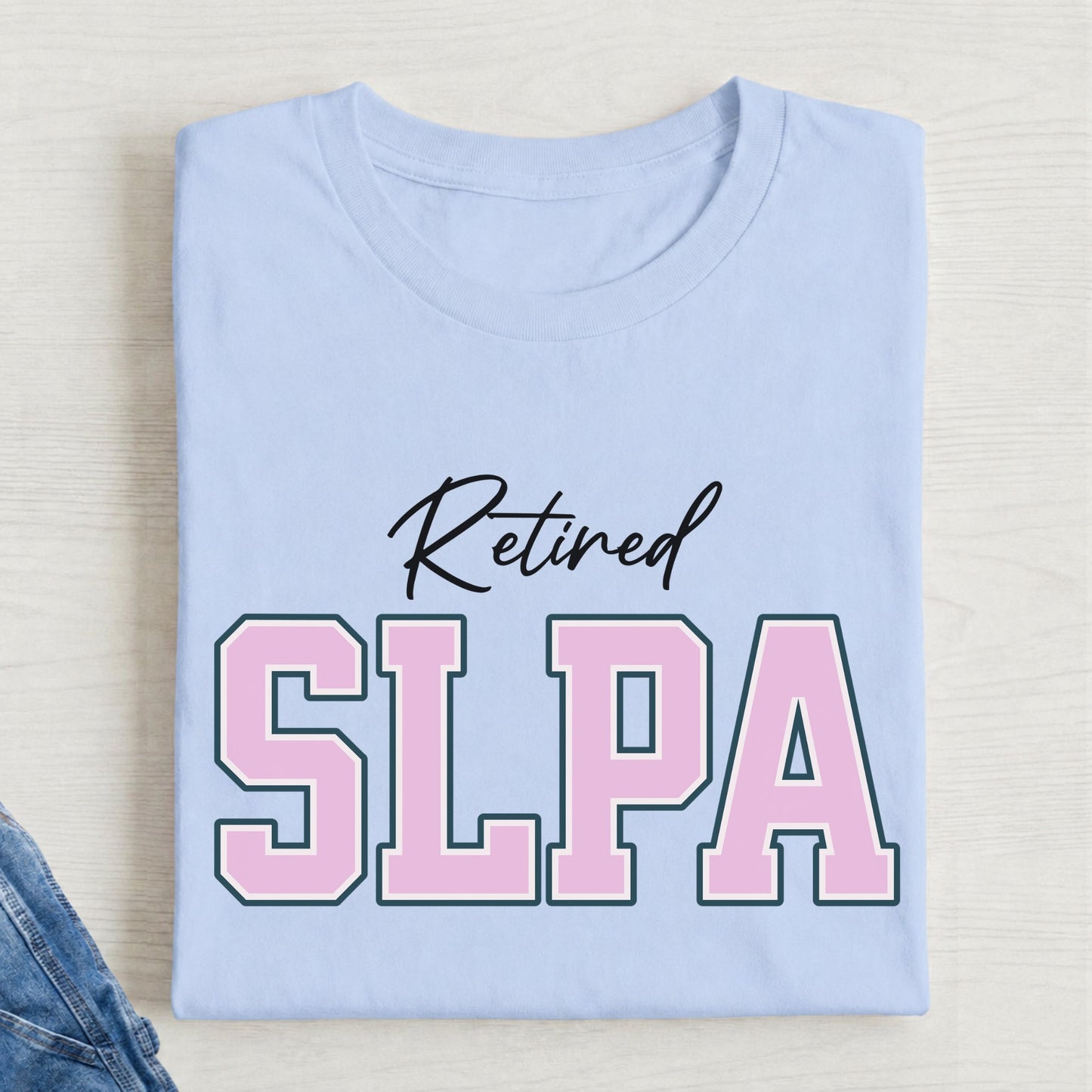 Retired SLPA t-shirt