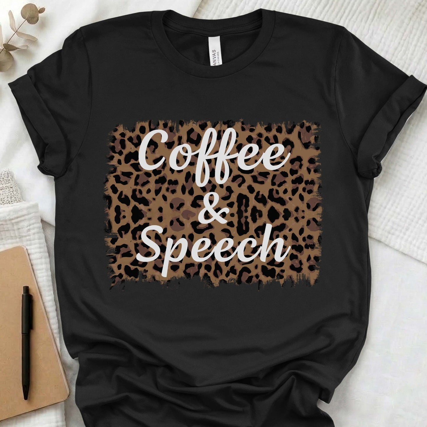coffee speech shirt