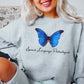 butterfly Speech Therapy Sweatshirt