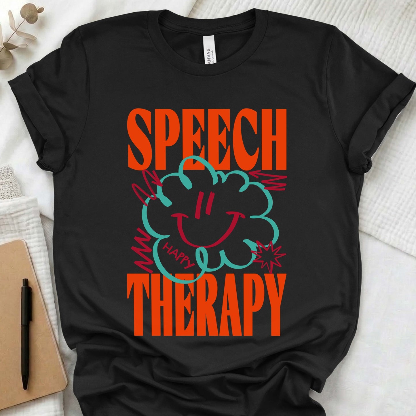 Speech Therapy retro 90s t-shirt