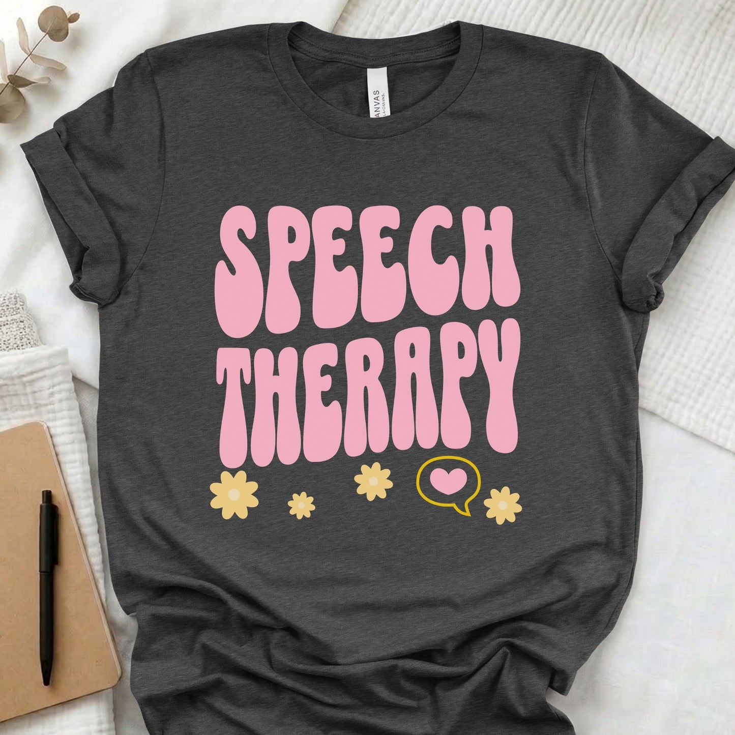 Speech Therapy retro cute t-shirt