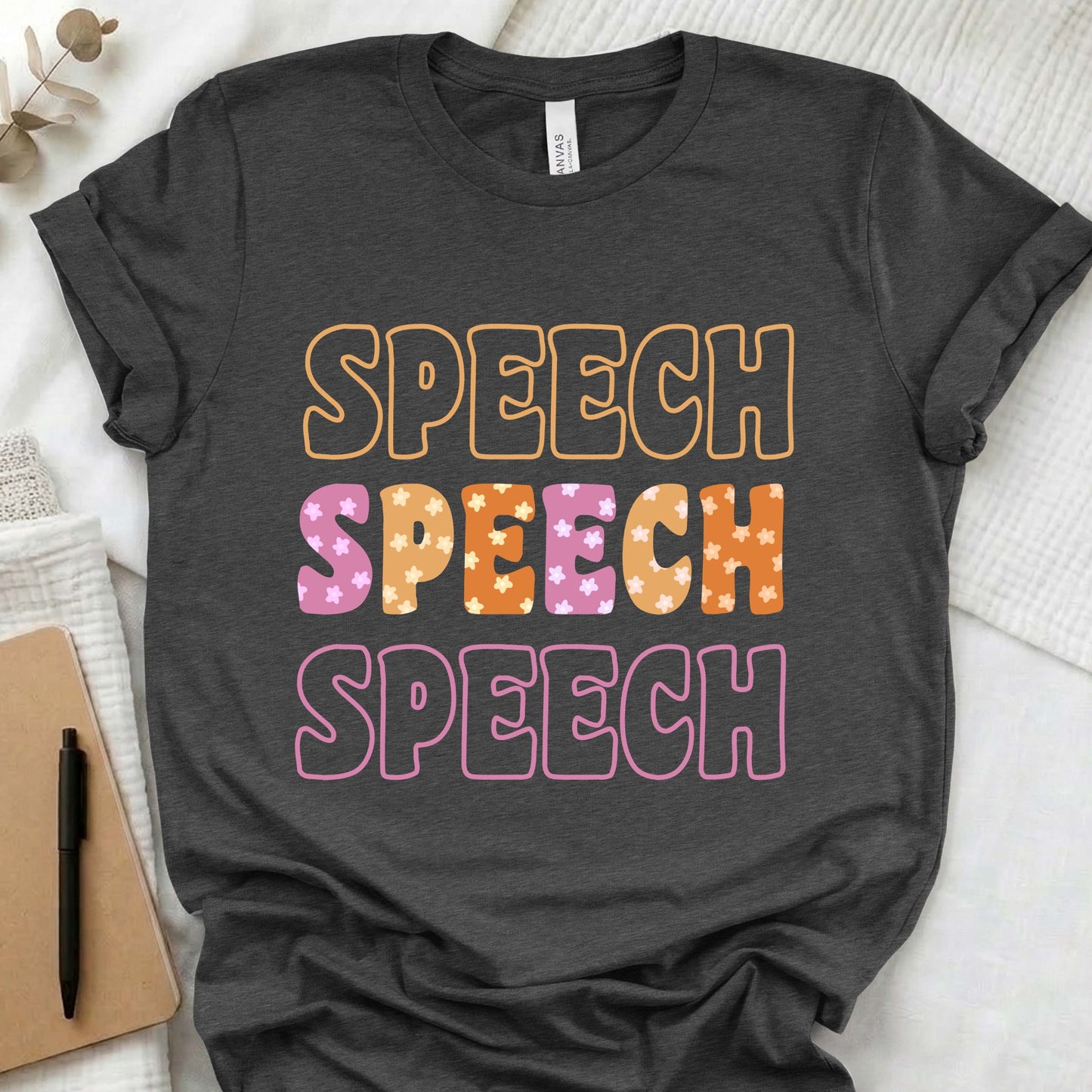 Retro daisy Speech Therapy Shirt