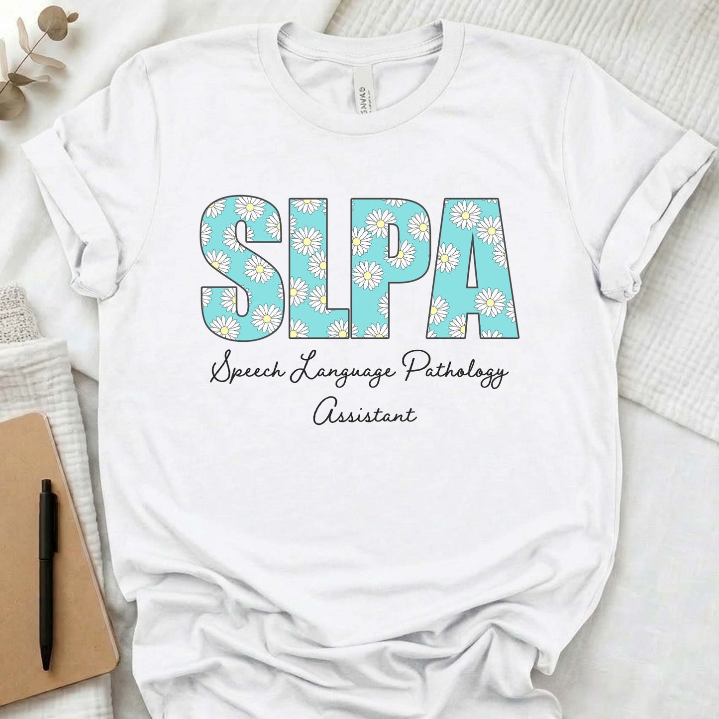 Blue Daisy SLPA t-shirt