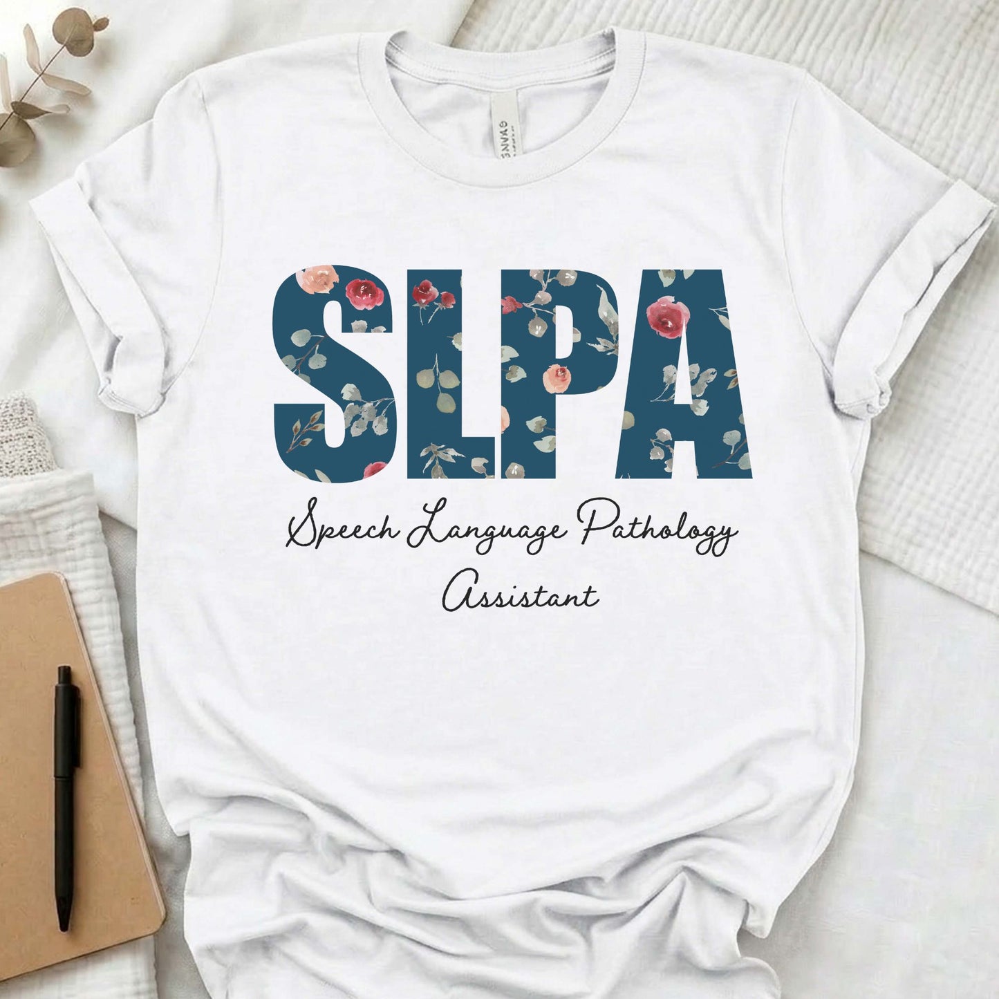 Floral SLPA t-shirt