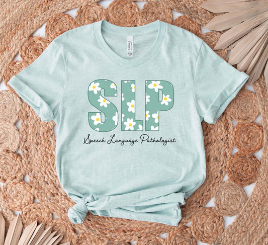 floral slp shirt