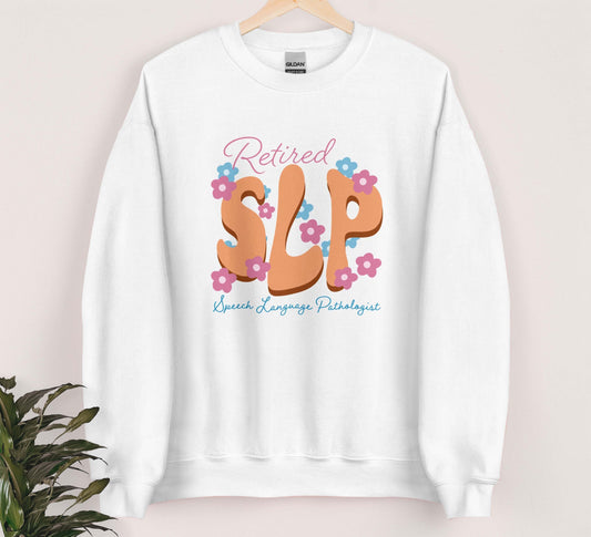 Retro flower Speech Therapy Sweatshirt