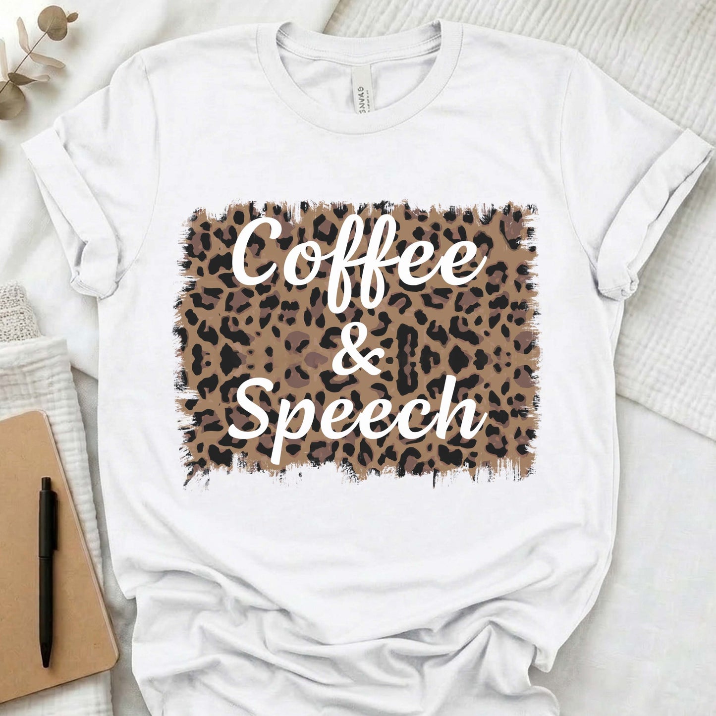 coffee speech shirt