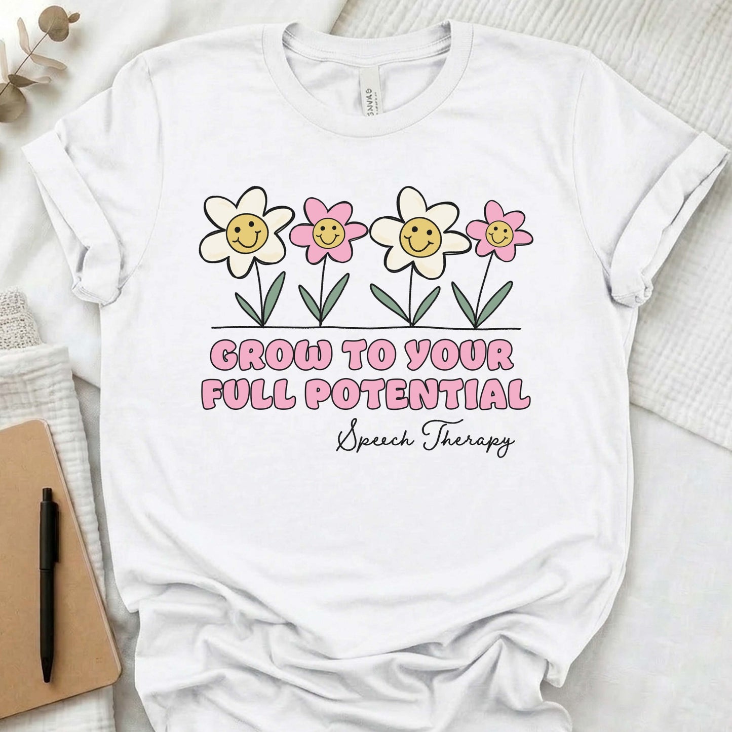 retro flower SLP shirt