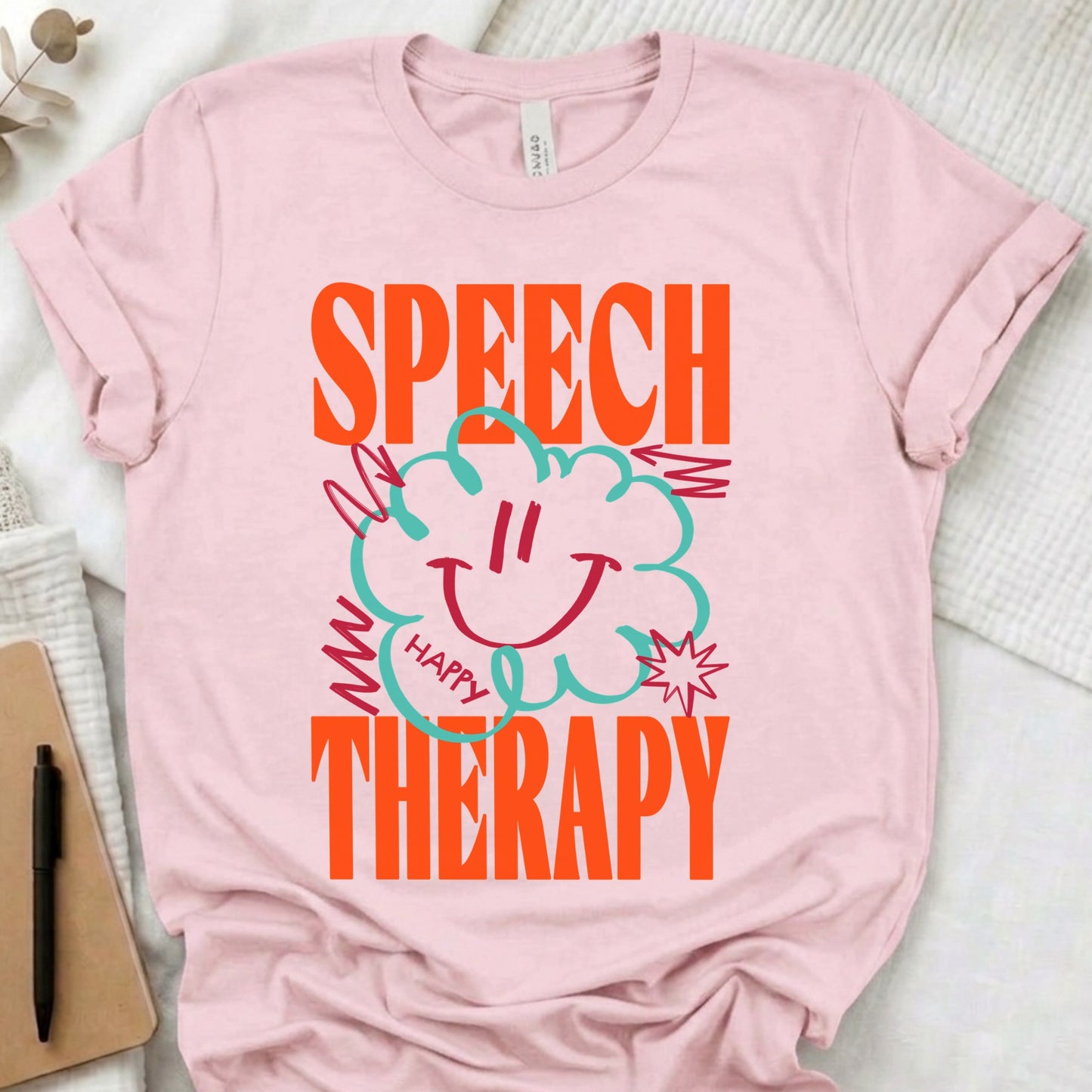 Speech Therapy retro 90s t-shirt