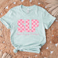 pink check board slp shirt