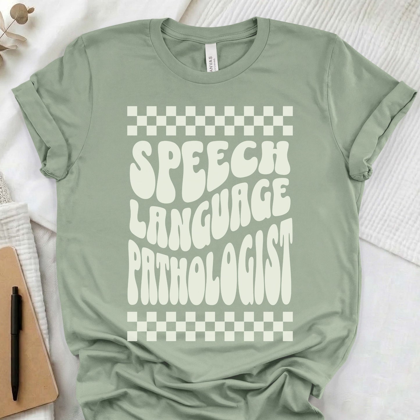 Speech Therapist retro t-shirt