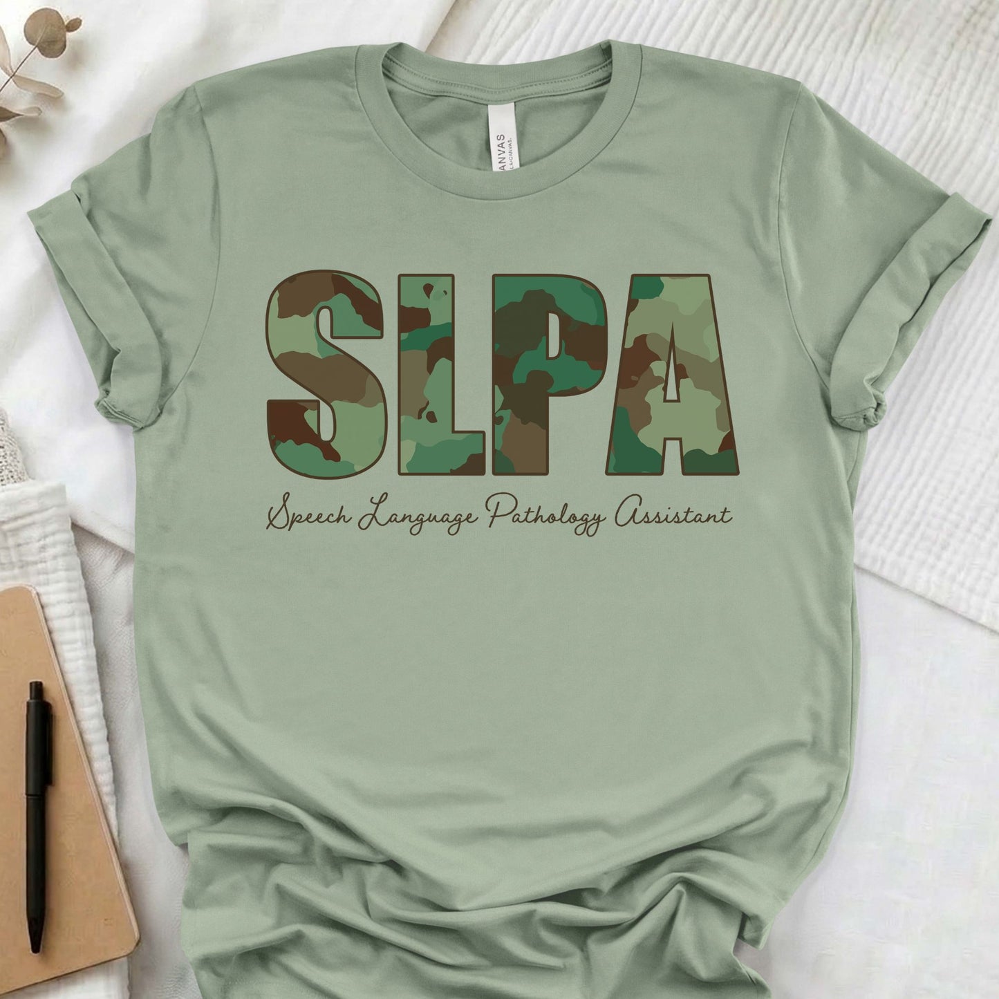 Camo SLPA t-shirt