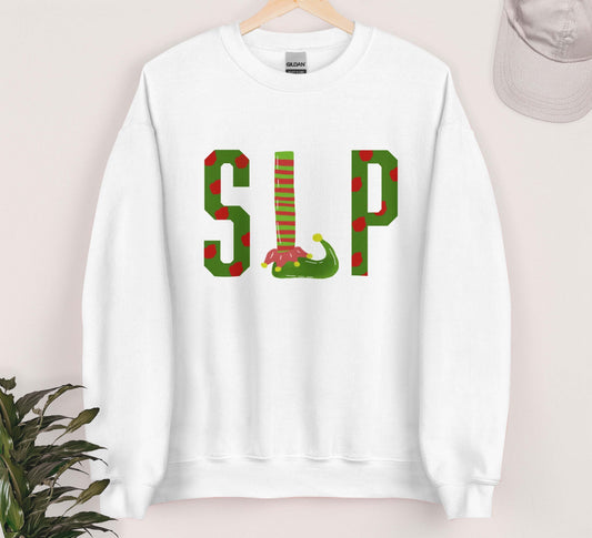 Christmas speech therapy sweatshirt