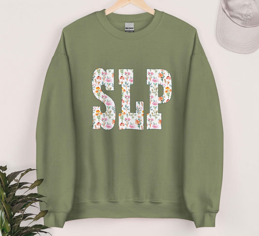 Floral SLP sweatshirt