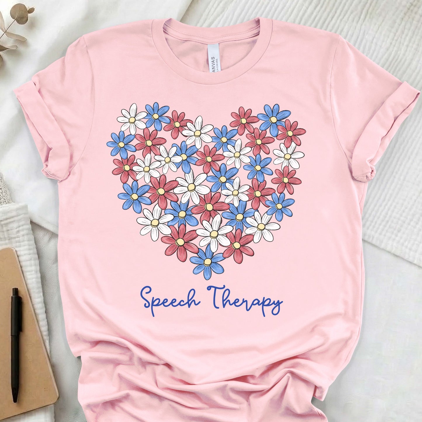 SLP 4th Of July heart Shirt