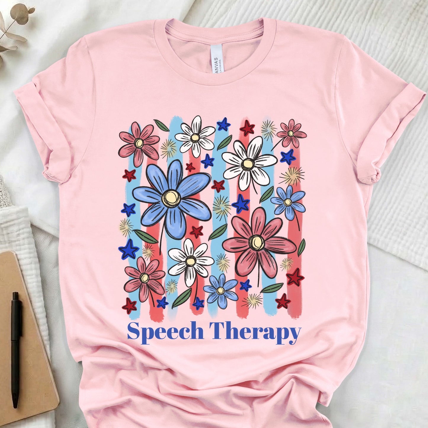 4th of July SLP t-shirt