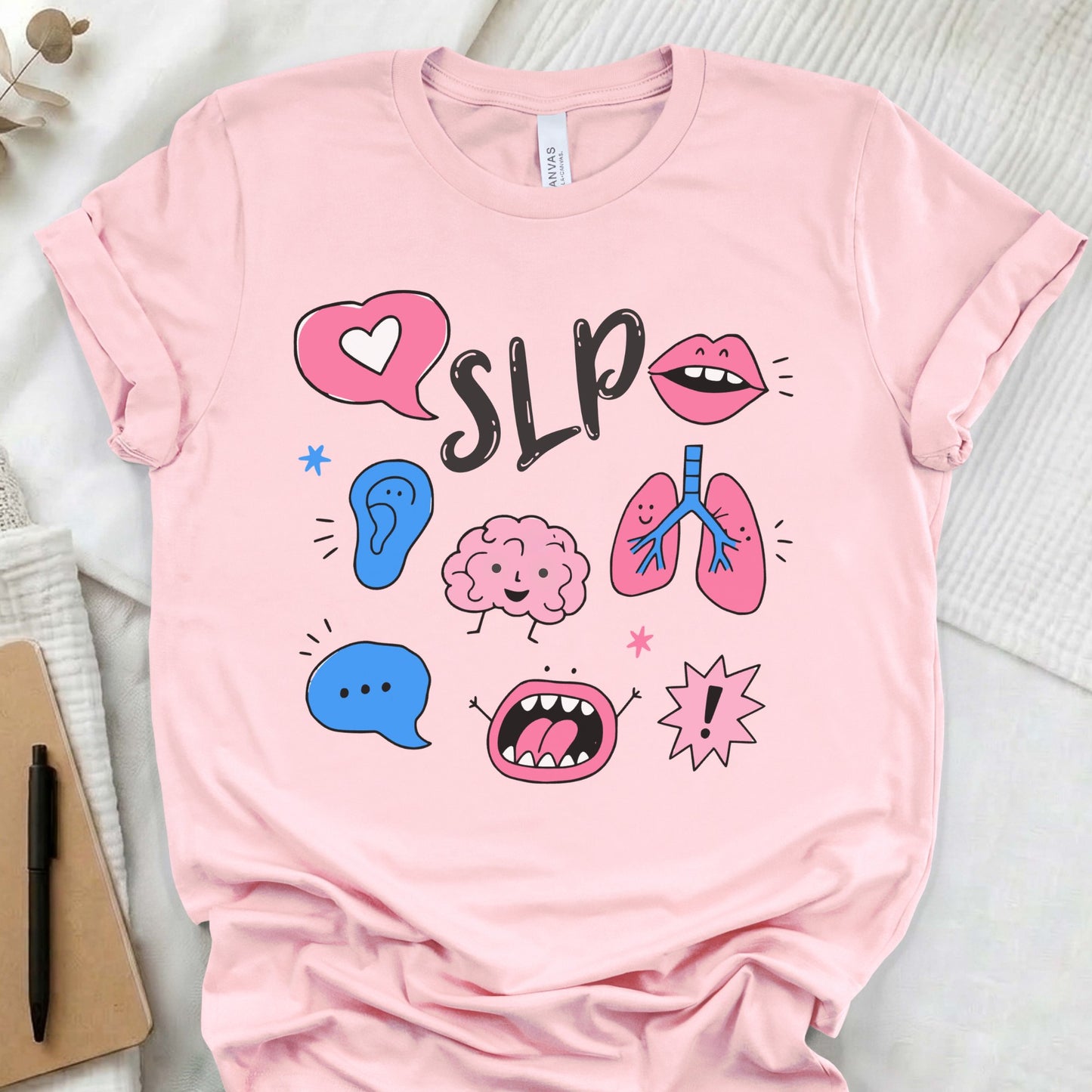 SLP doodle shirt