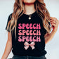 bow pink slp t-shirt