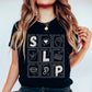 cute stamp slp t-shirt