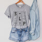 stamp speech t-shirt