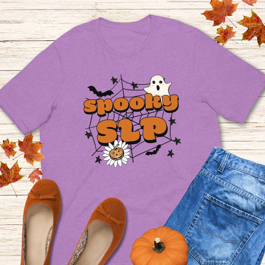 Halloween spooky SLP shirt