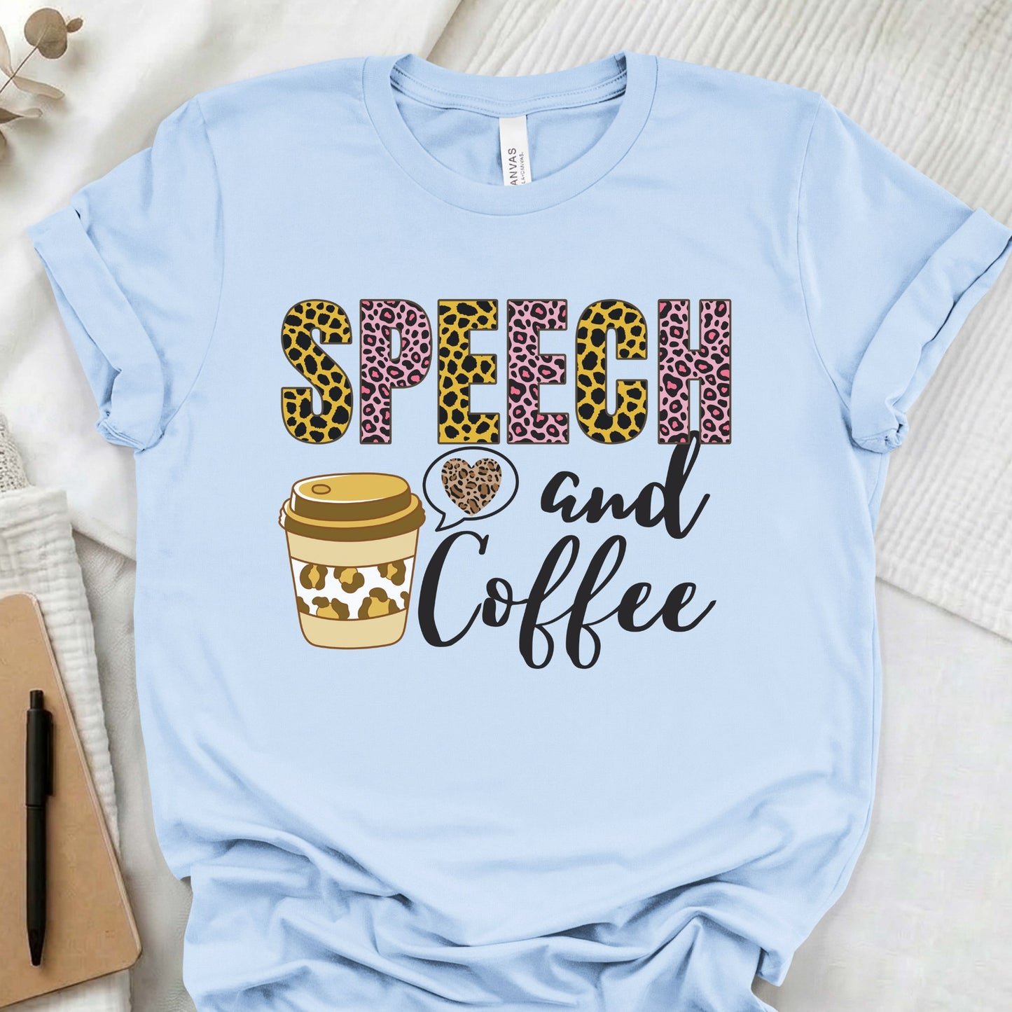 Speech coffee shirt
