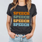 Speech shirt