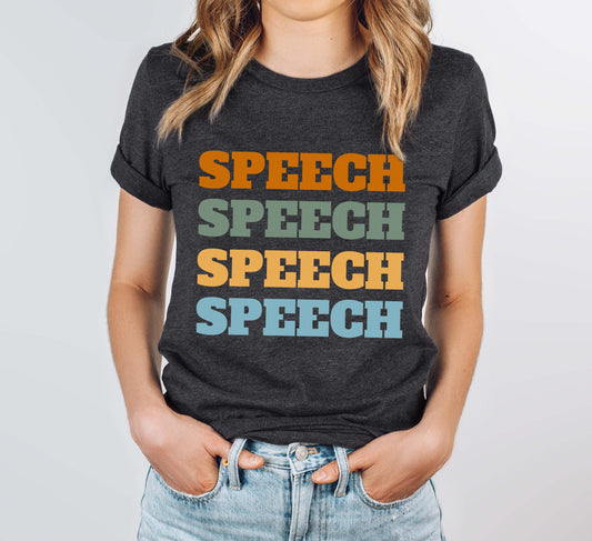 Speech shirt