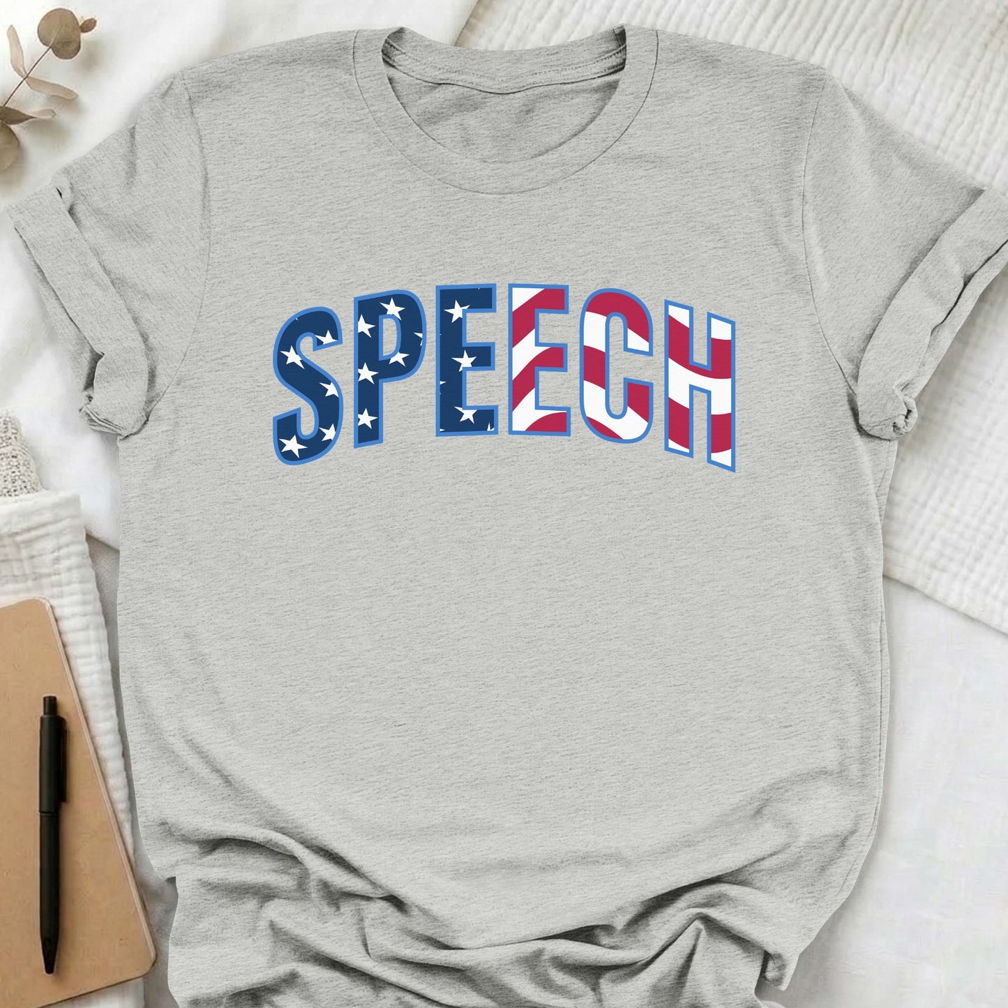 SLP USA flag t-shirt