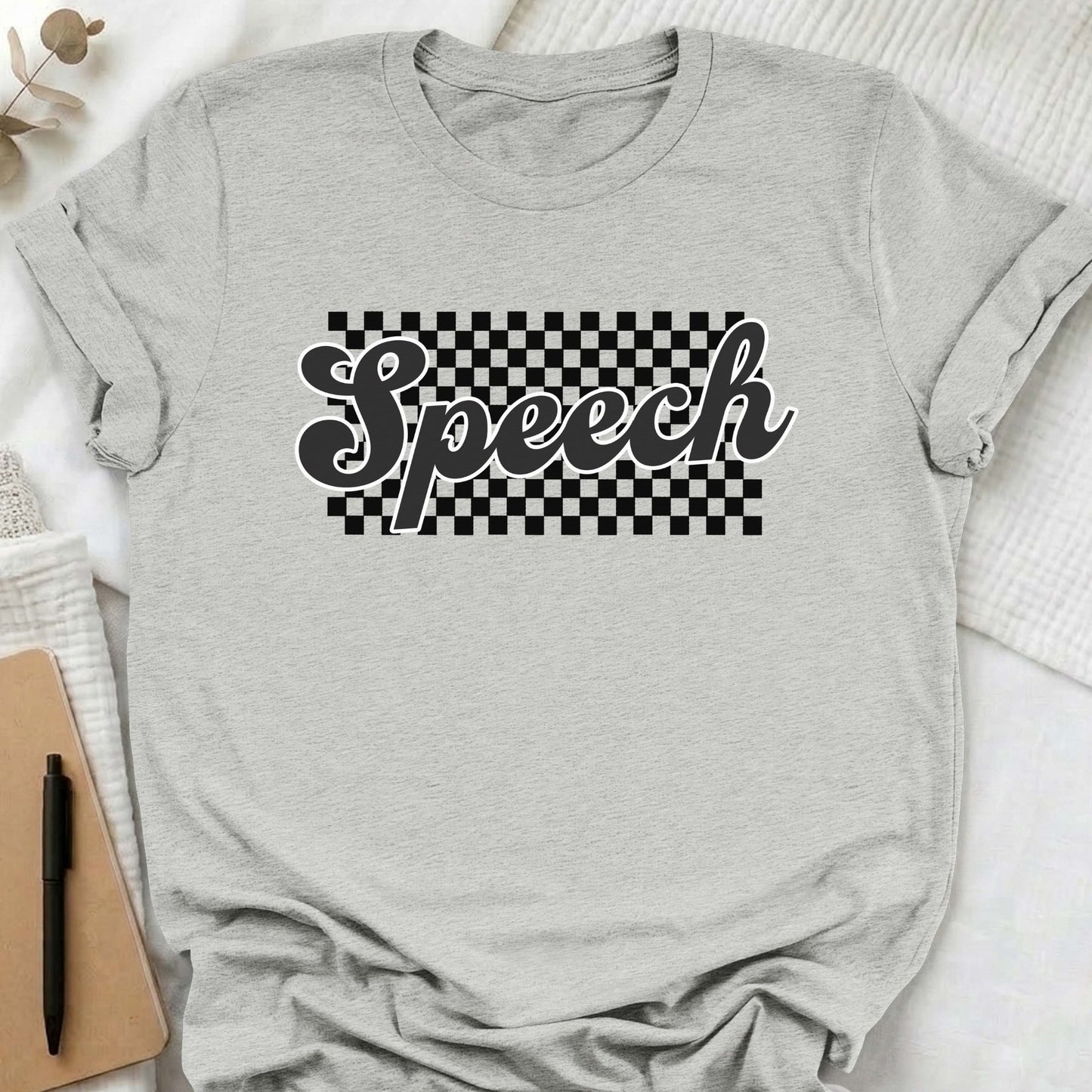 retro speech shirt