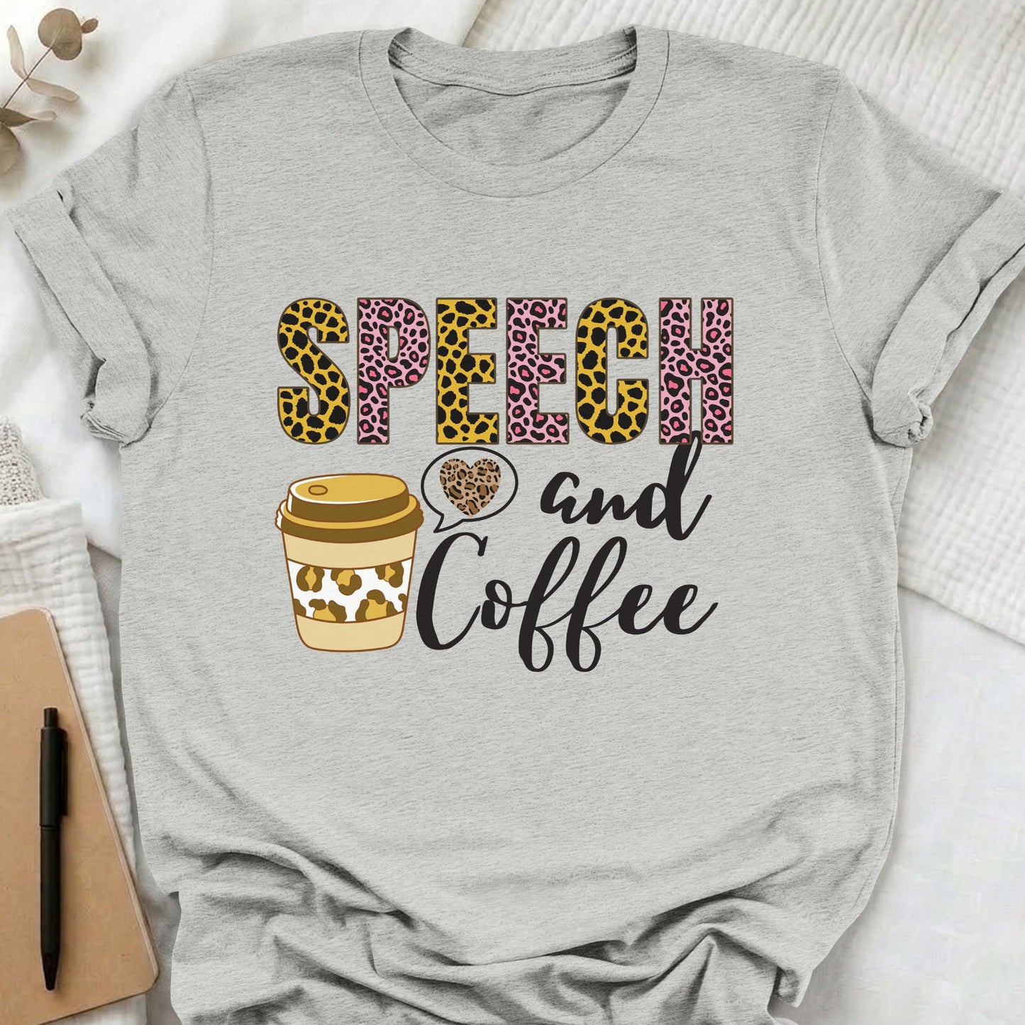 Speech coffee shirt