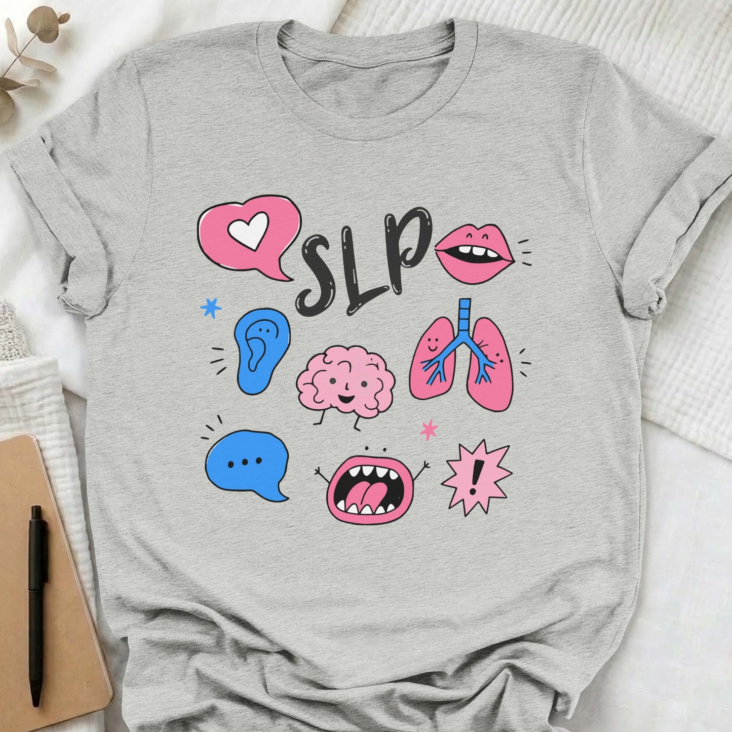 SLP doodle shirt