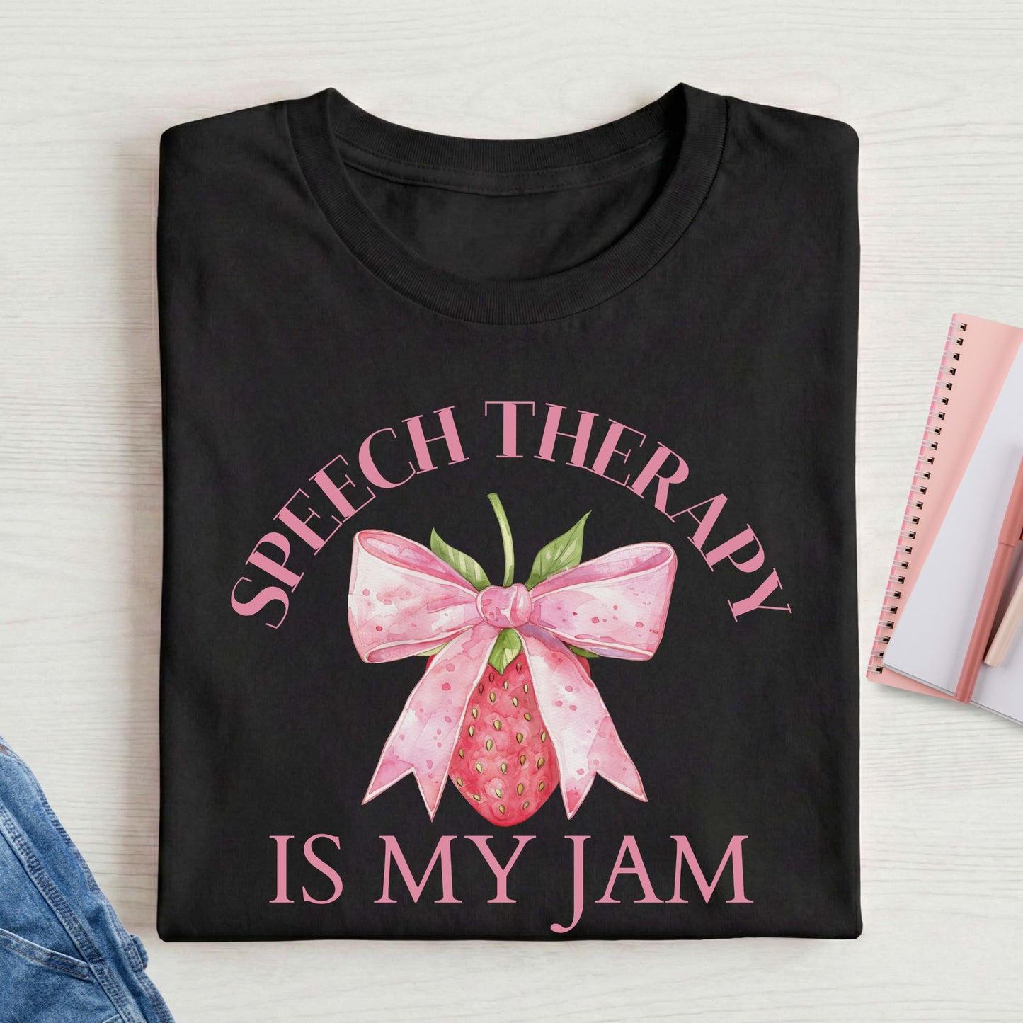 Strawberry speech t-shirt