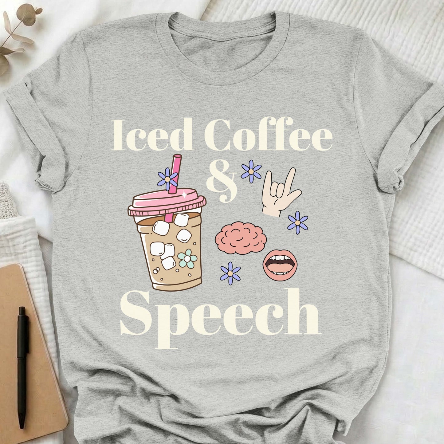 Iced Coffee Speech shirt